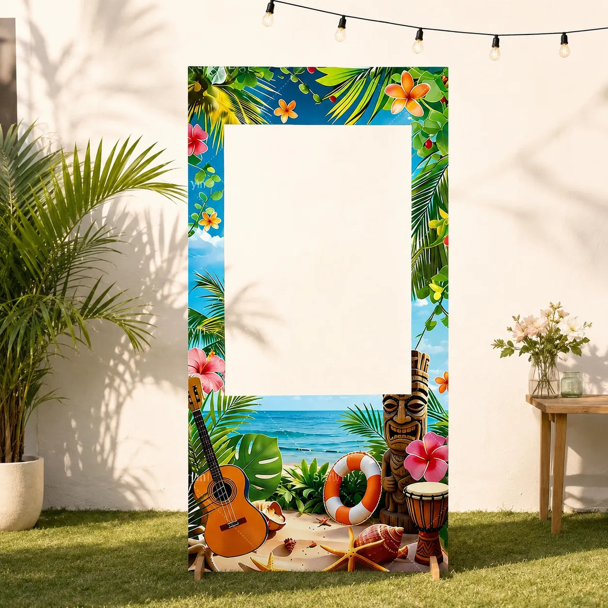 Cadre Photobooth Thème Plage