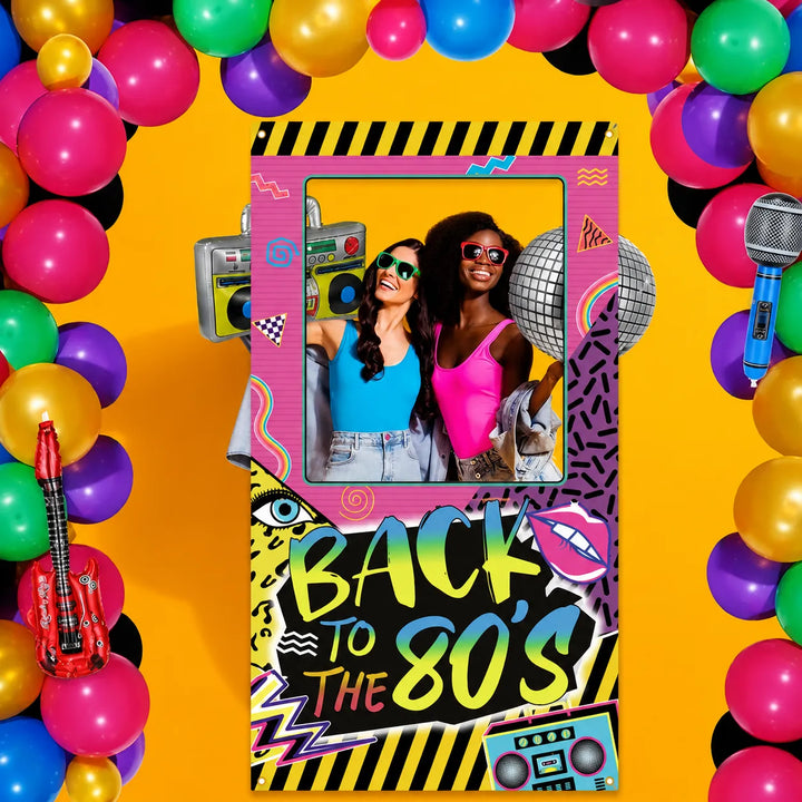 Cadre Photobooth Thème Rétro