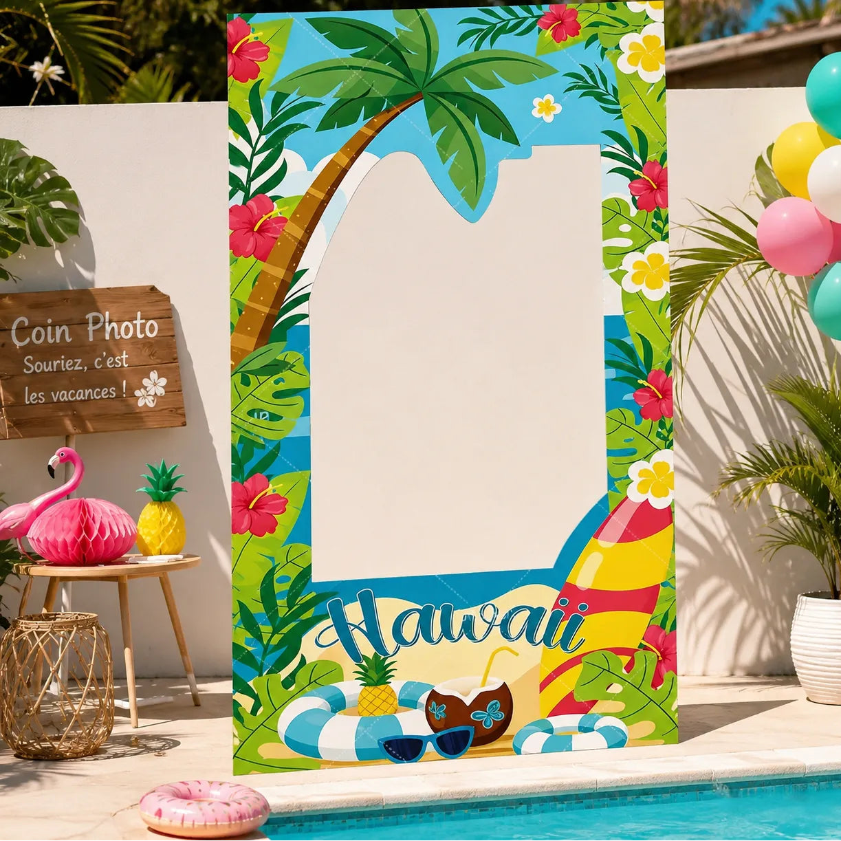 Cadre Photobooth Vacances