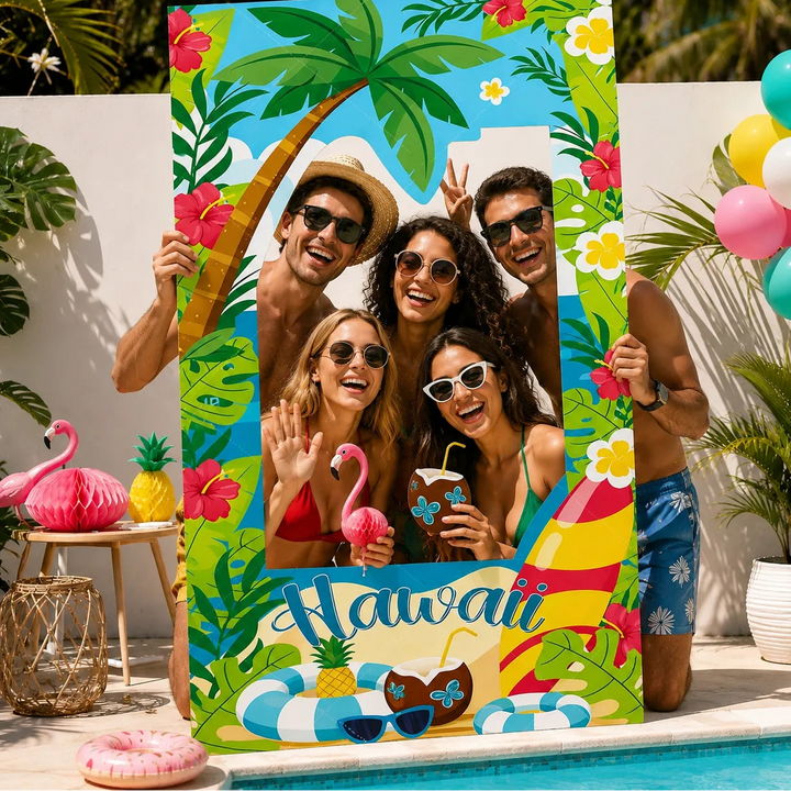 Cadre Photobooth Vacances Unique