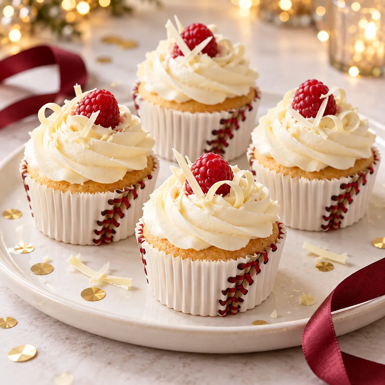 Caissette à Cupcake Balle de Baseball sportif