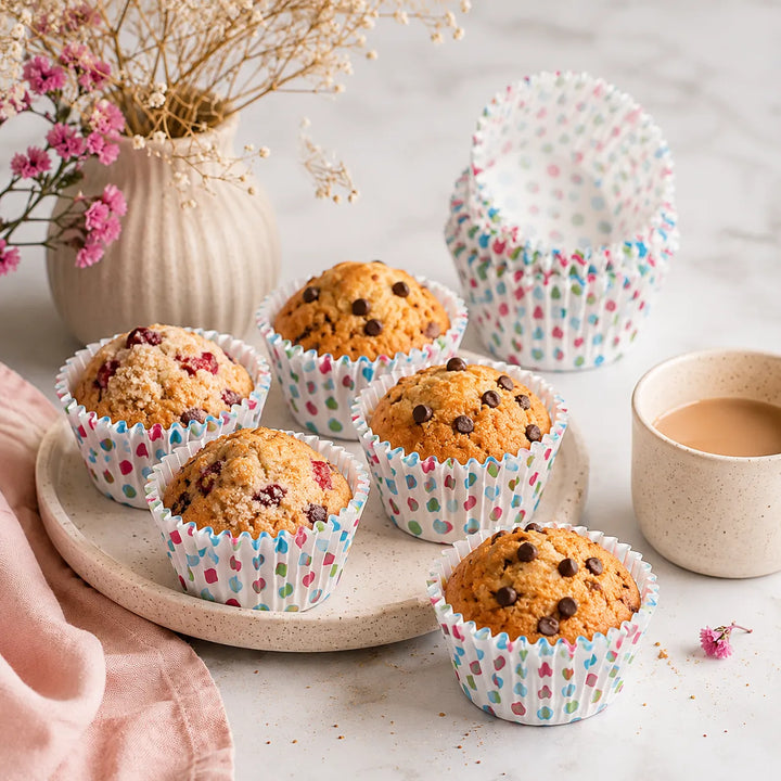 Caissette à Cupcake Colorée 