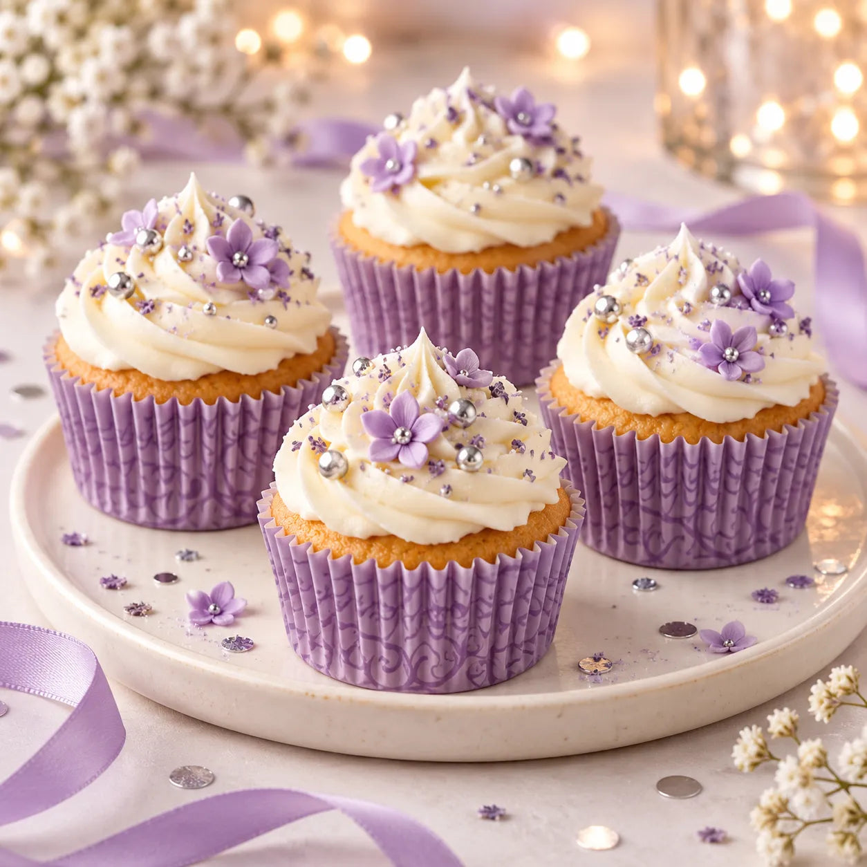Caissette à Cupcake Elégante chic