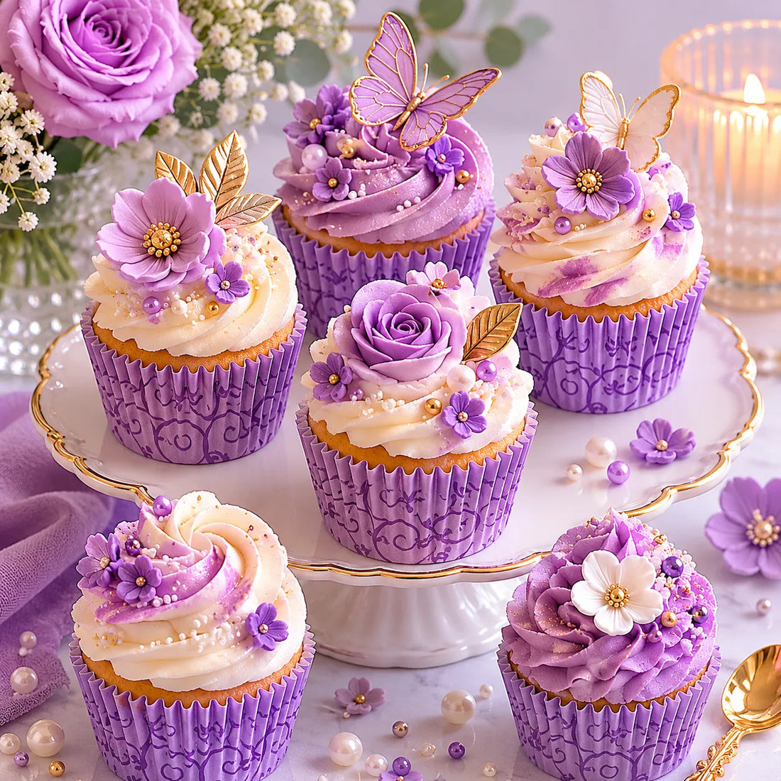 Caissette à Cupcake Elégante moderne