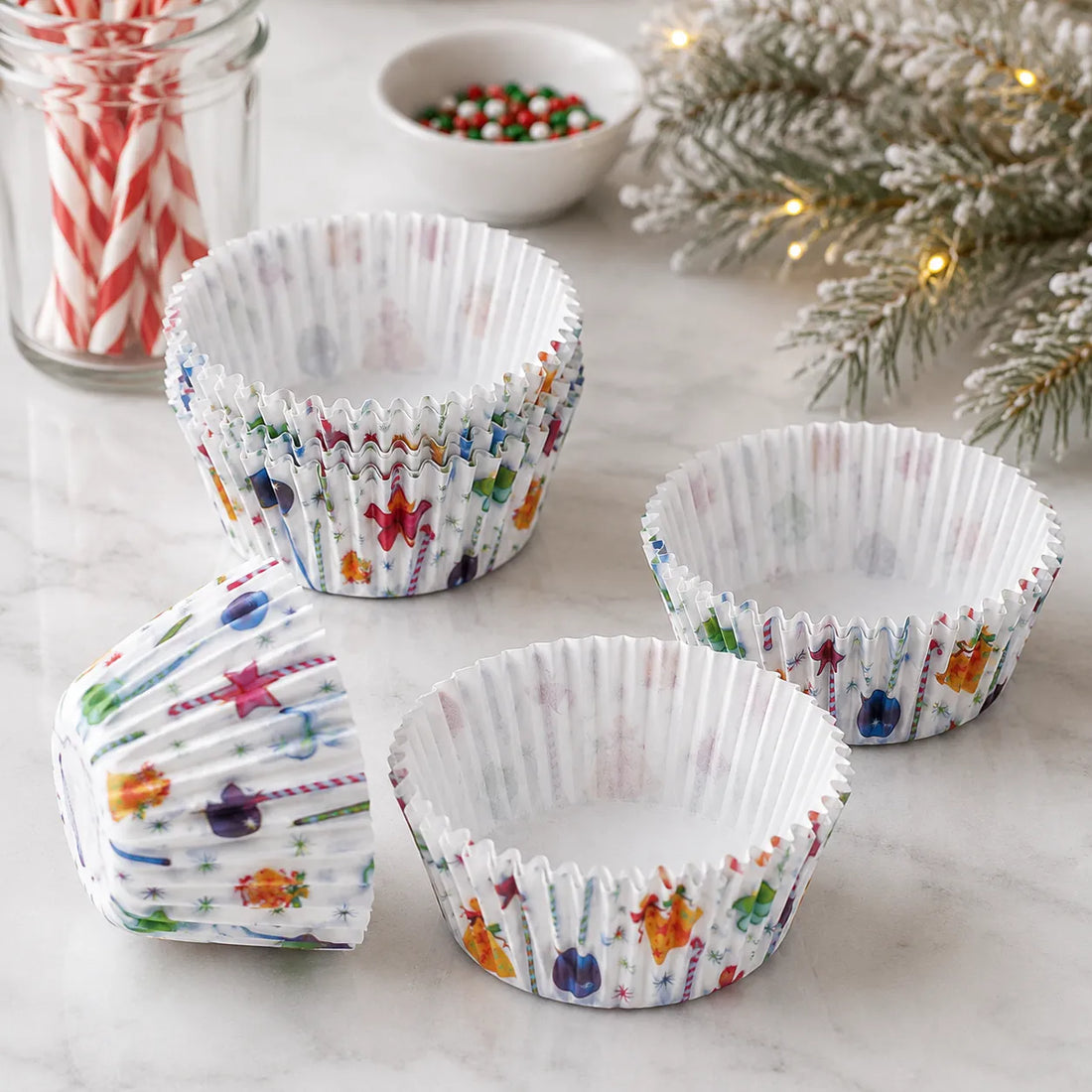 Caissette Cupcake Festive Stylée
