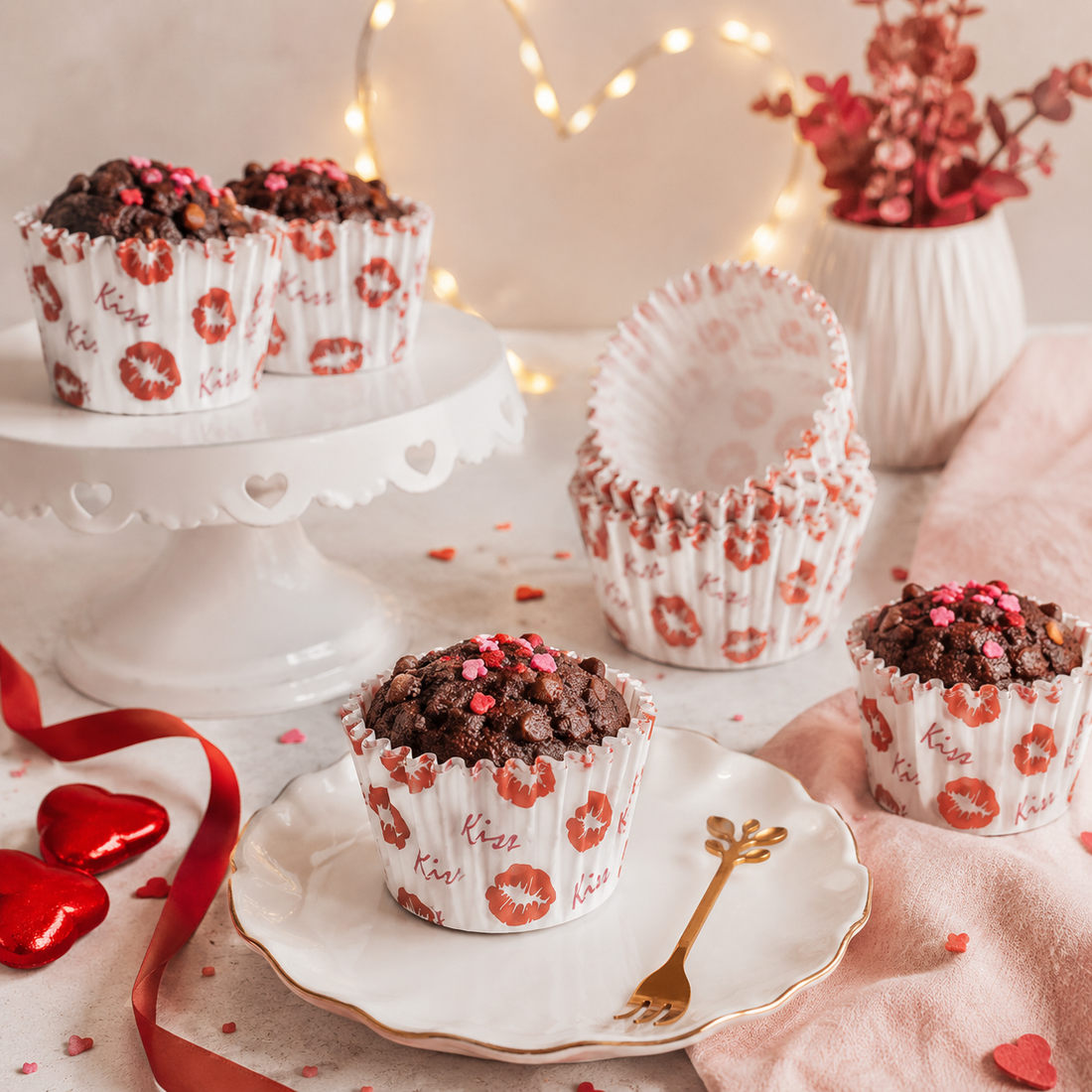 Caissette à Cupcake Kiss Glamour