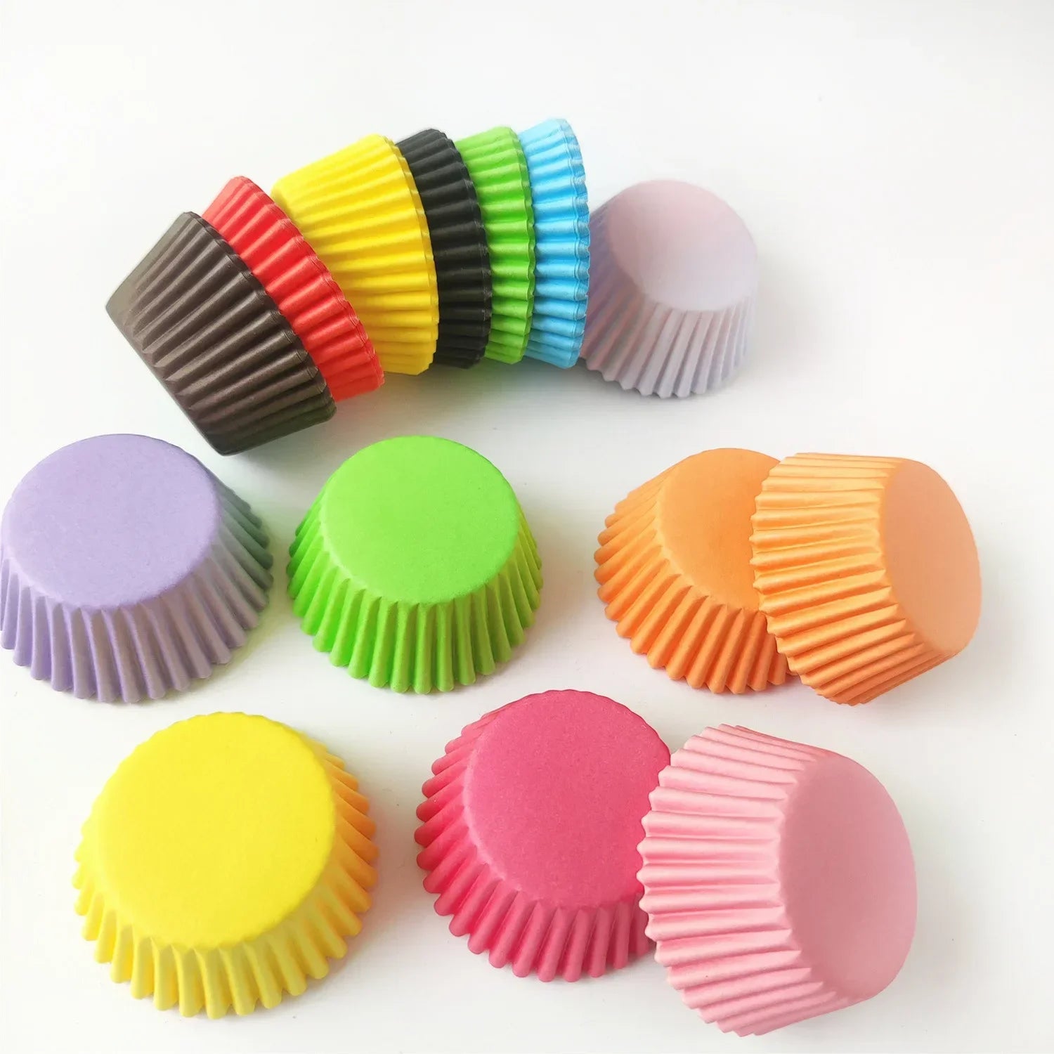 Caissette à Cupcake Multicolore Festive