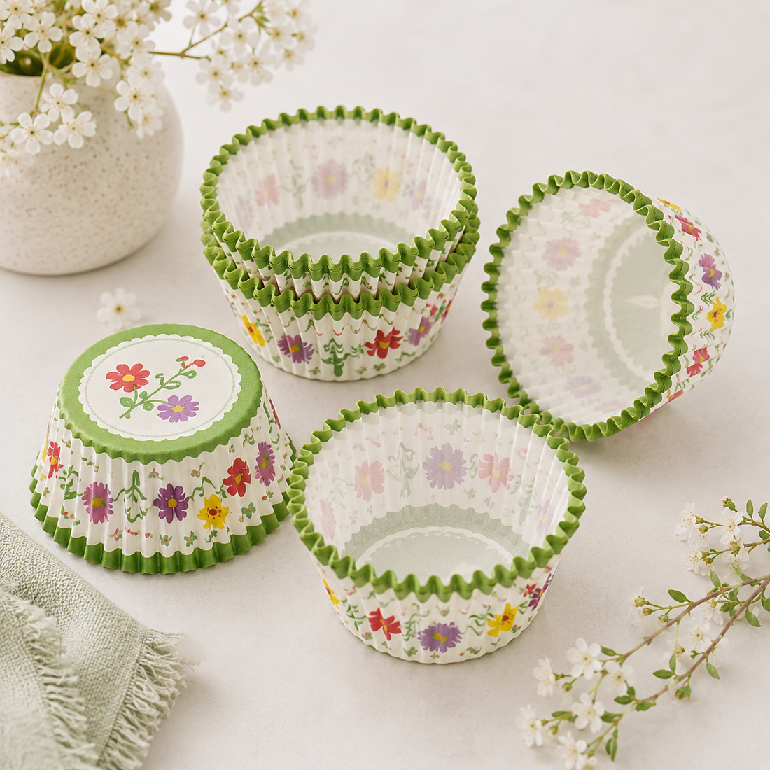 Caissette Cupcake Pâques Joyeux