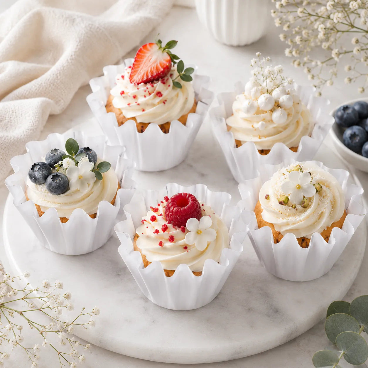 Caissette Cupcake Pastel 