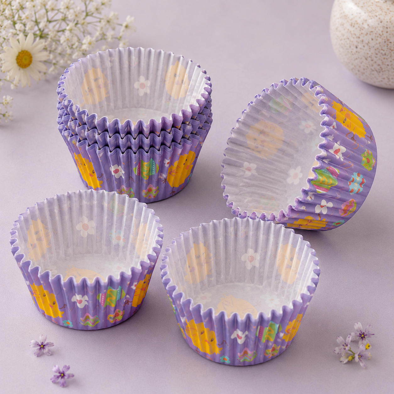 Caissette Cupcake Poussin Joyeux