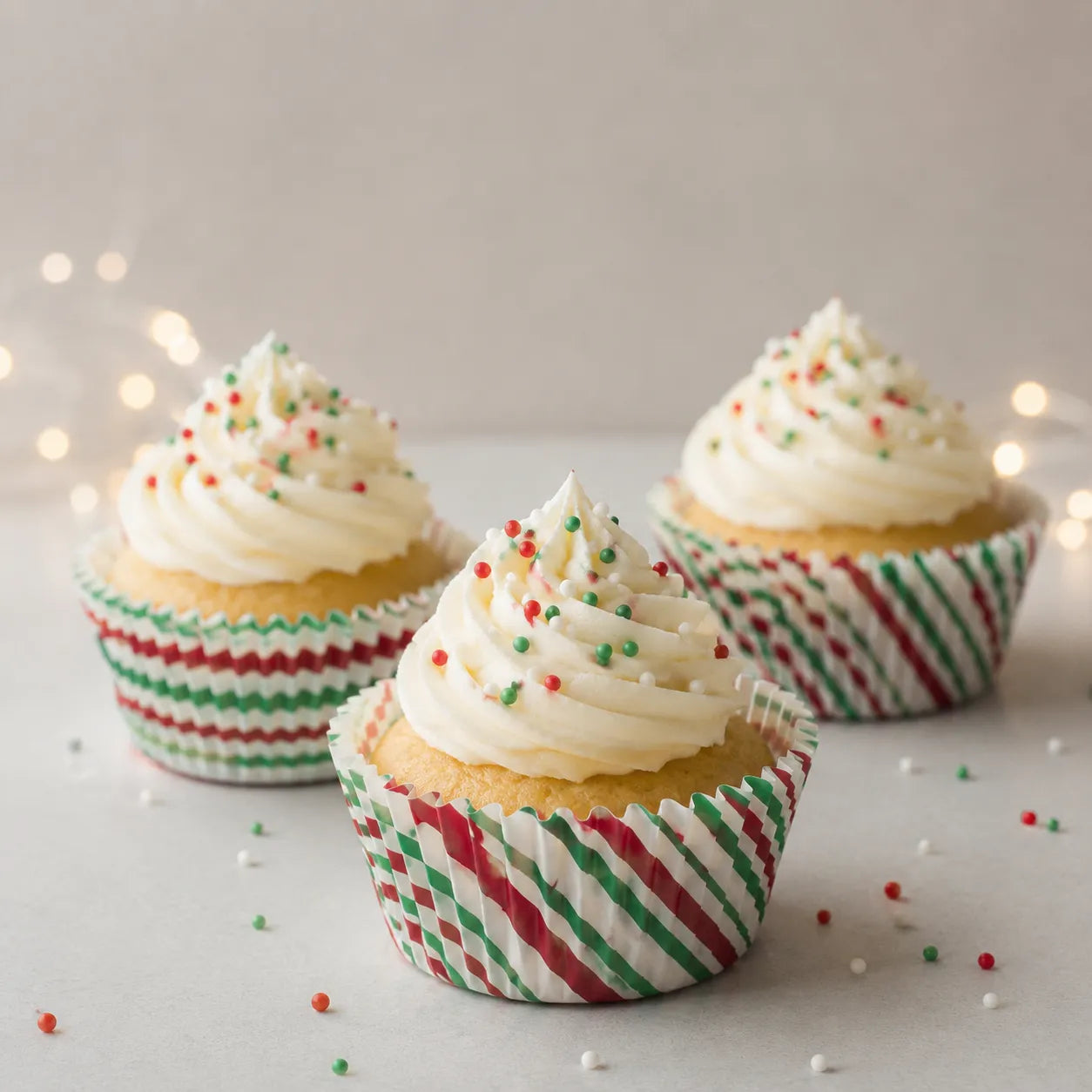 Caissette à Cupcake Rayée