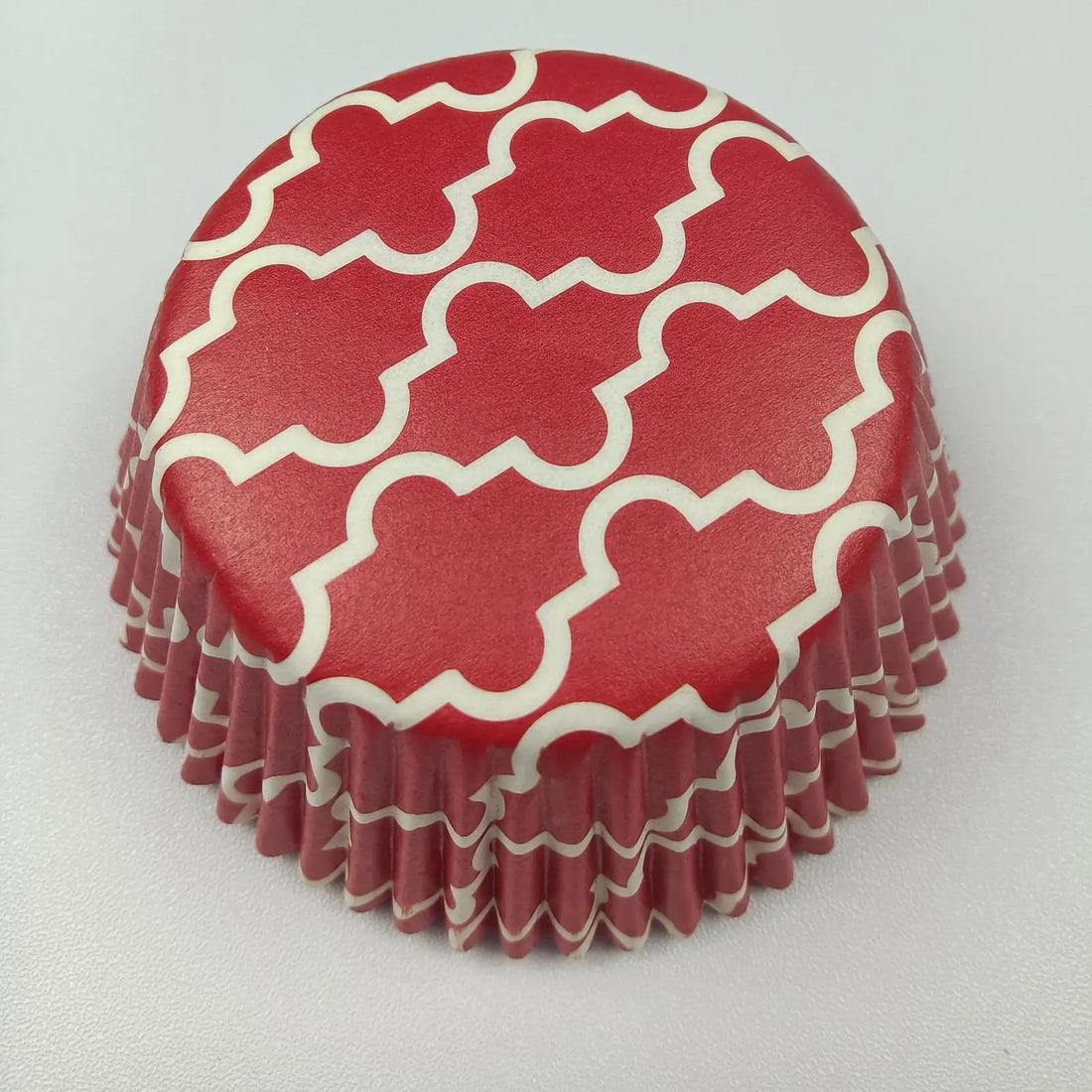 Caissette Cupcake Rouge Elégante Design