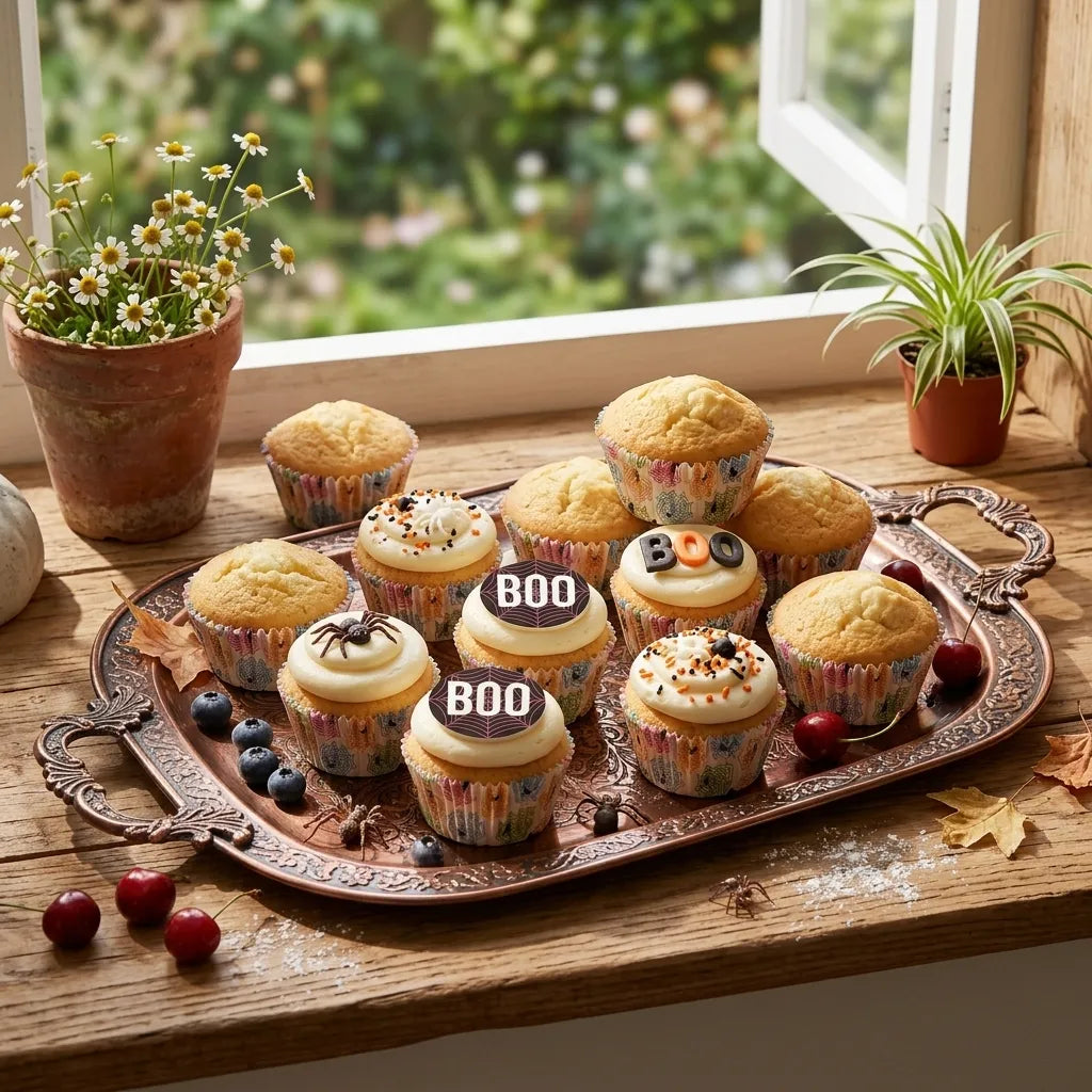 Caissette à Cupcake Toile d’Araignée Résistant