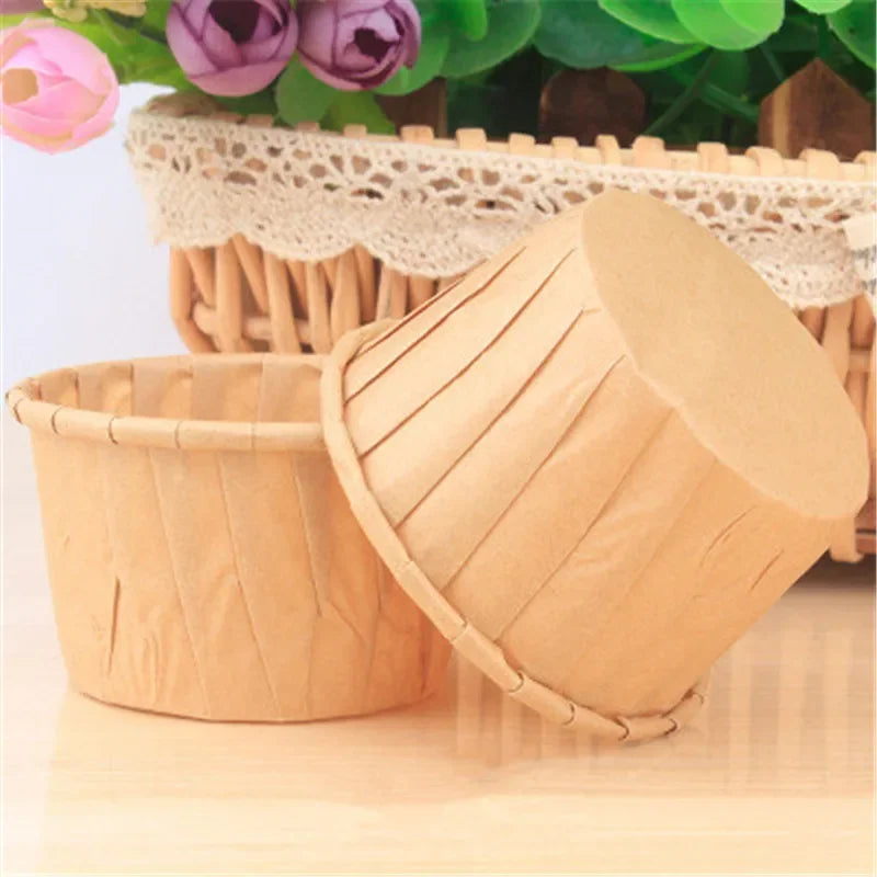 Caissette Muffin Beige Uni