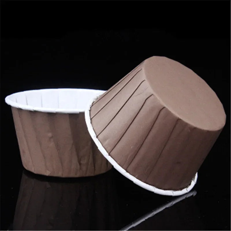 Caissette Muffin Marron en Papier Cuisson