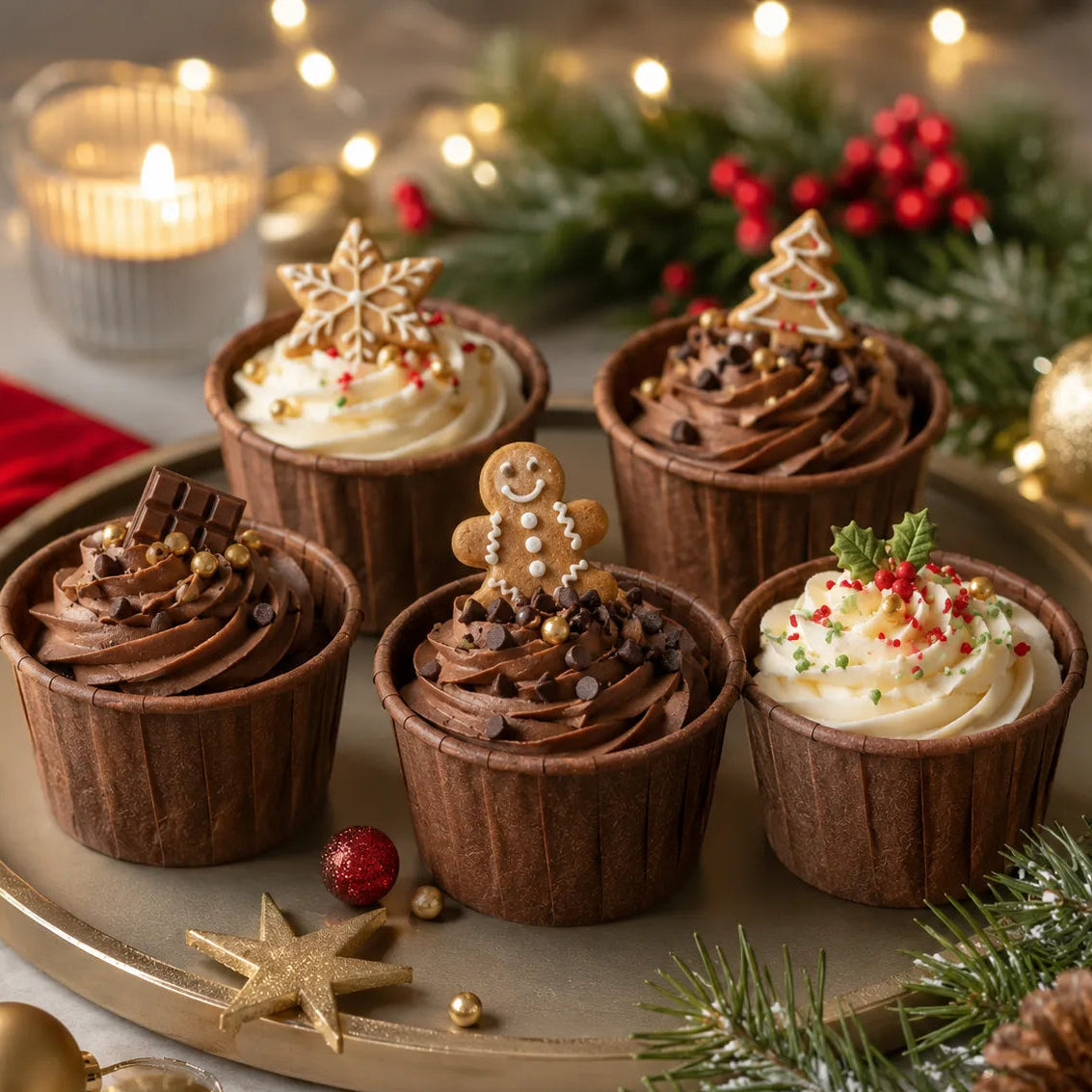 Caissette Muffin en Papier Marron
