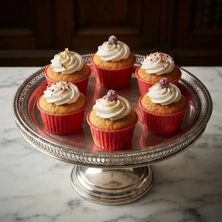 Caissette Pour Muffin en Papier Rouge Résistant