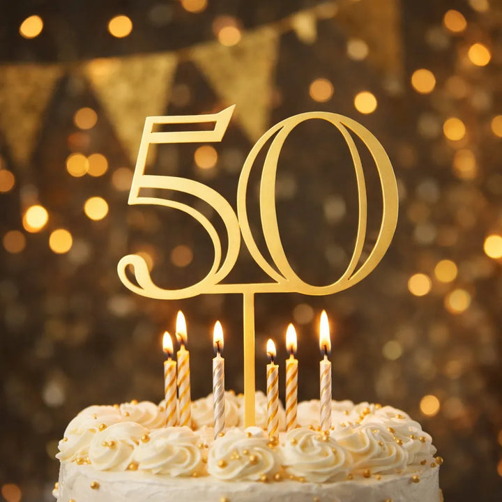 Cake Topper 50