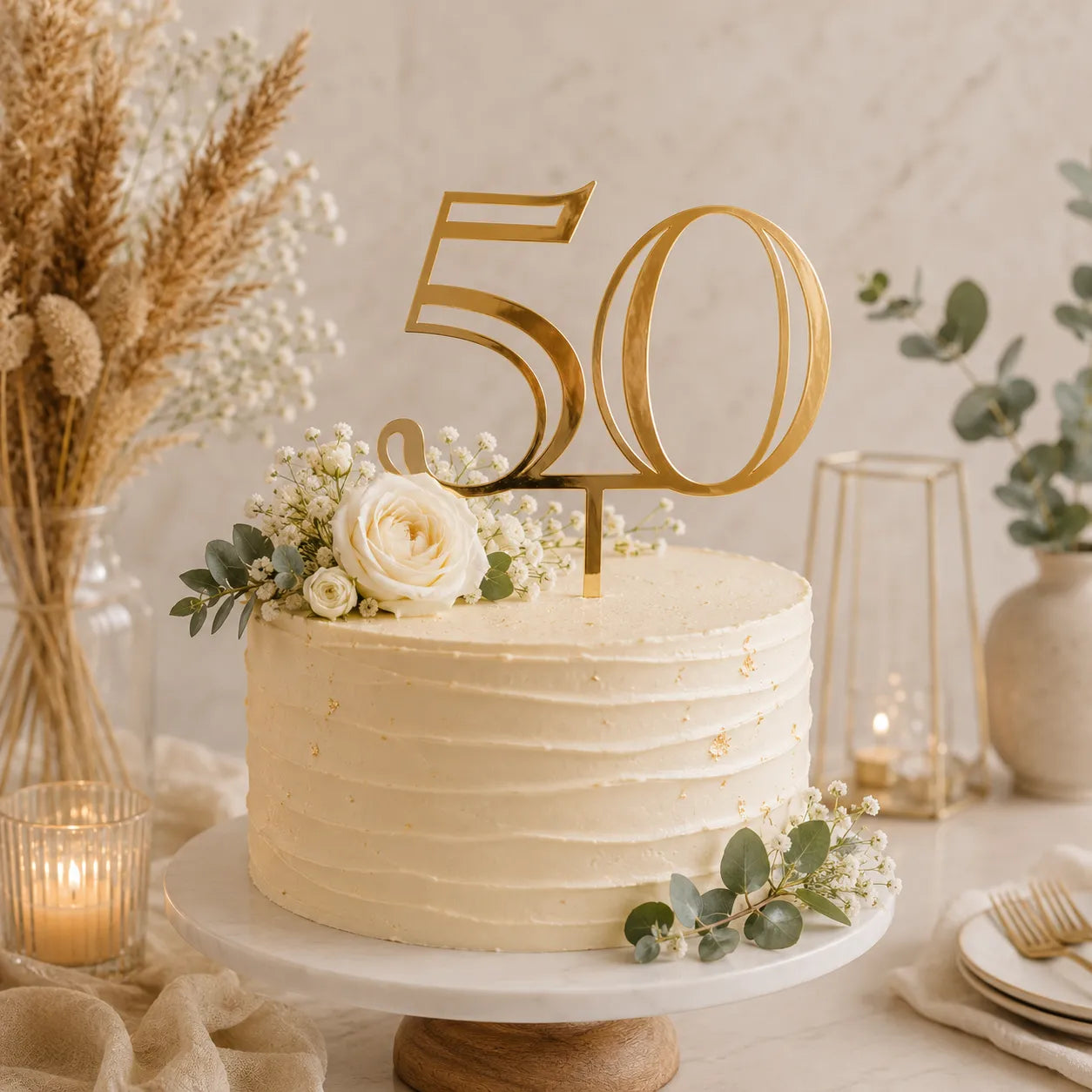 Cake Topper 50 Unique