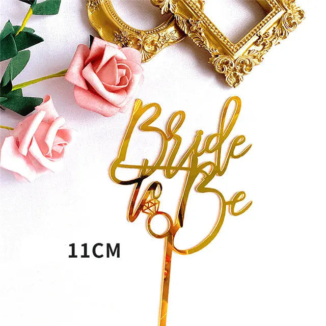 Cake Topper Bride to Be Original Chic