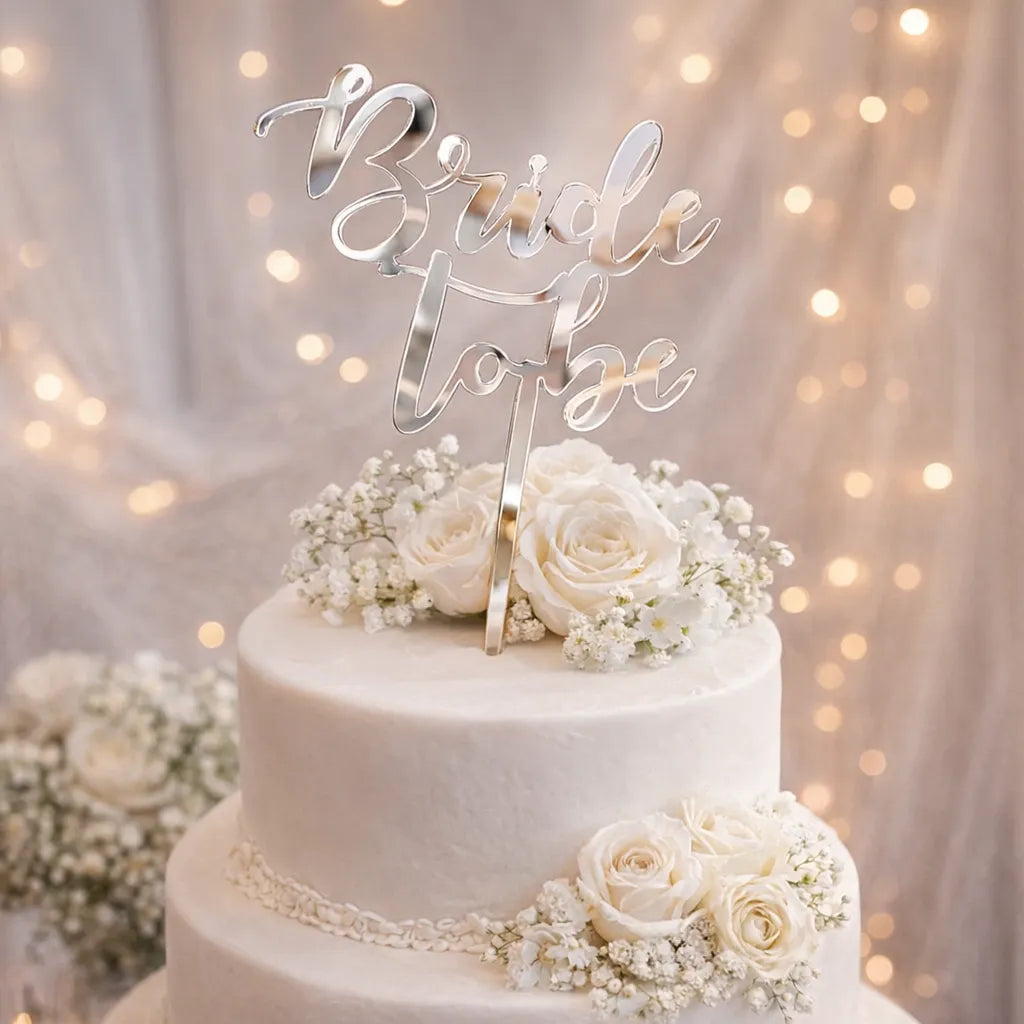 Cake Topper « Bride to Be » Unique