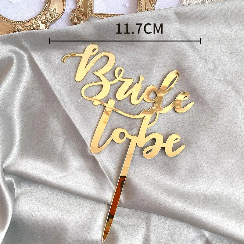 Cake Topper EVJF Chic