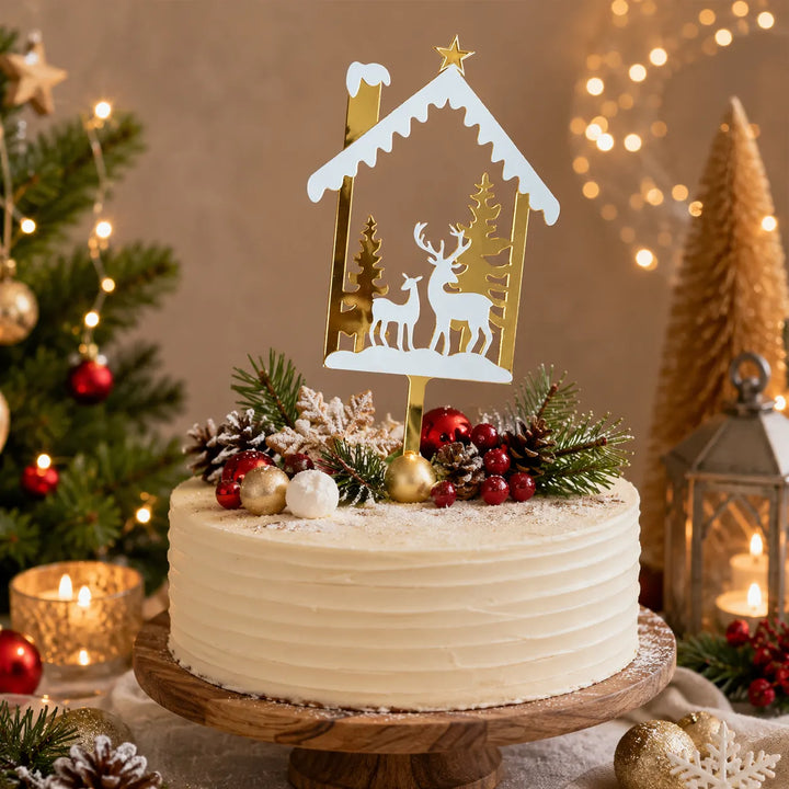 Cake Topper Fête de Noël