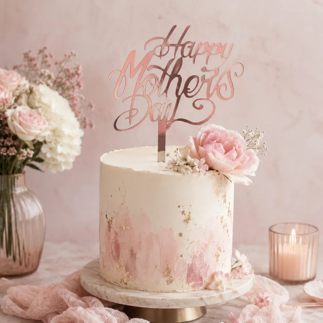 Cake Topper Fête des mères Unique