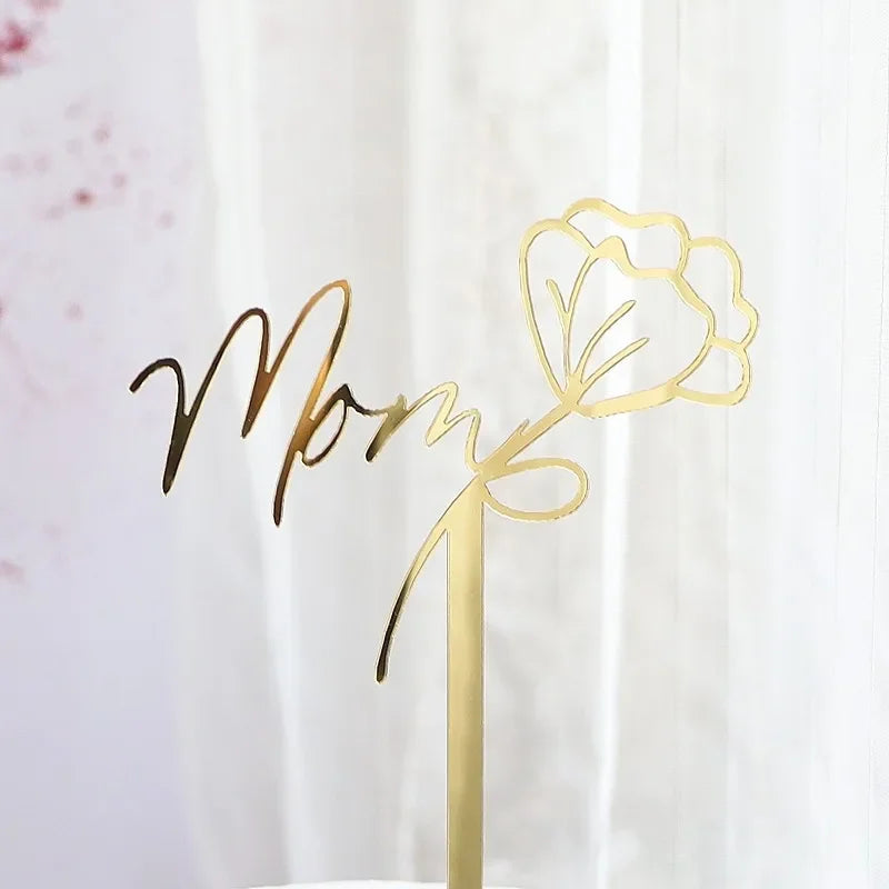 Cake Topper Mom Chic