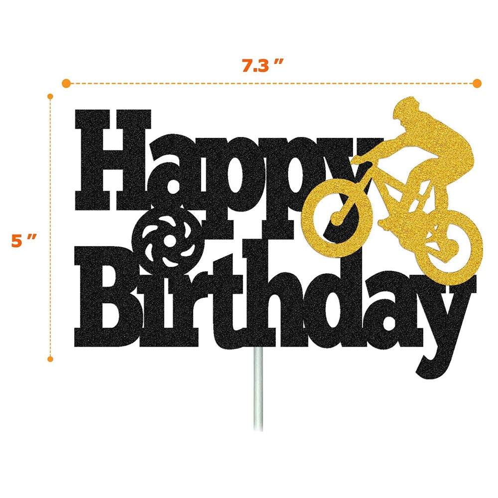 Cake Topper Vélo