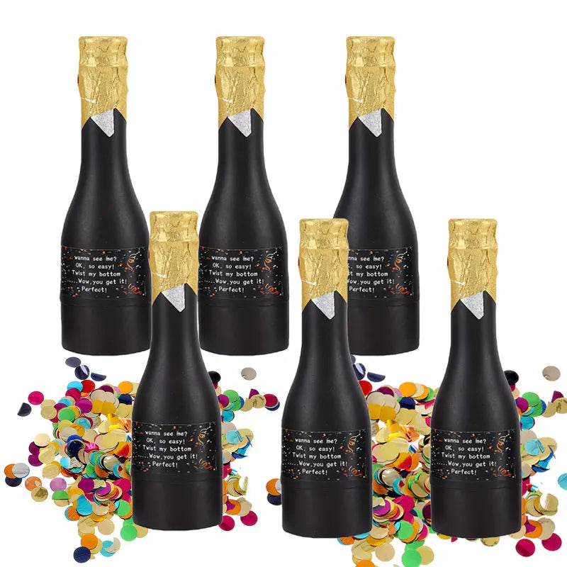 Canon à Confettis Bouteille de Champagne Original