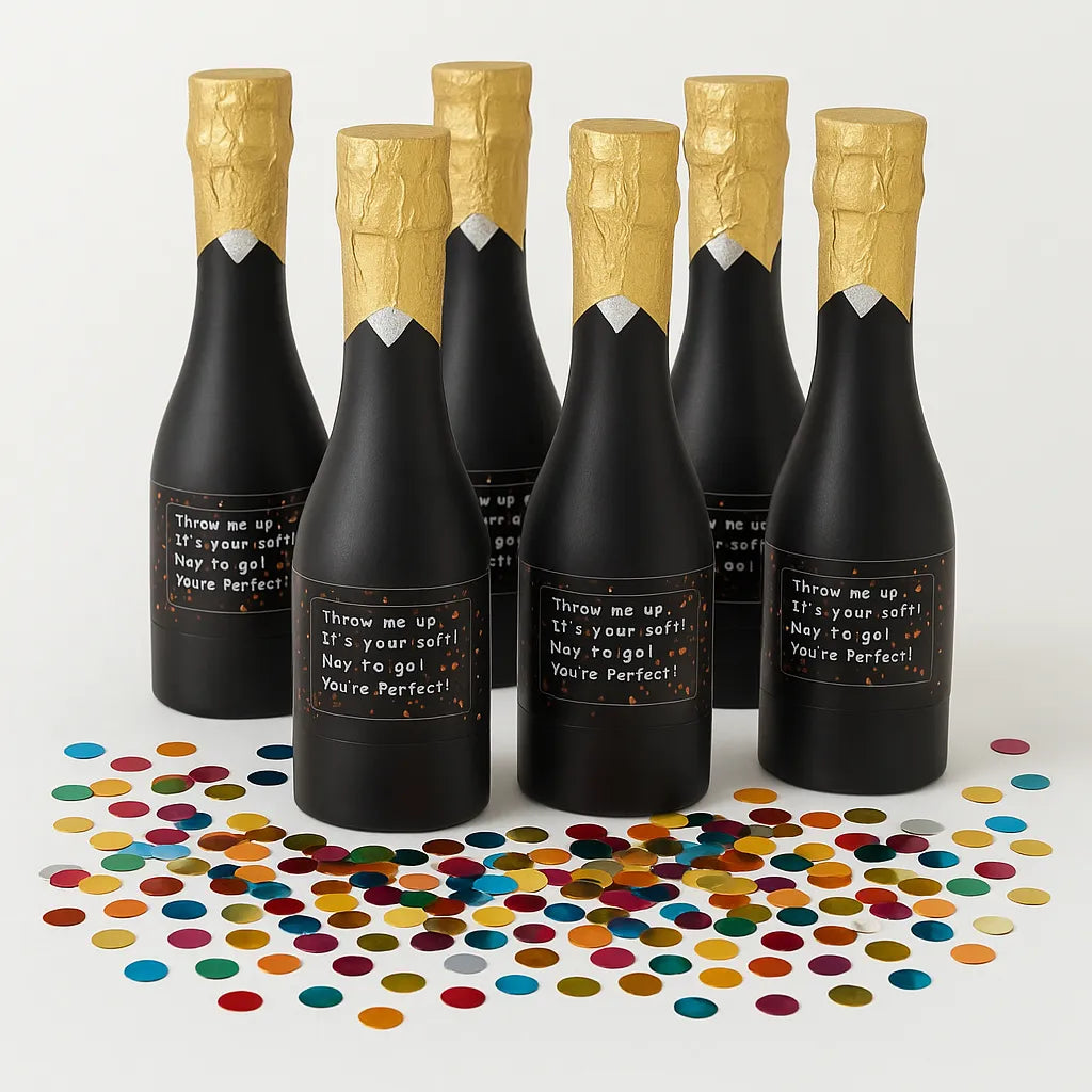 Canon à Confettis Bouteille de Champagne