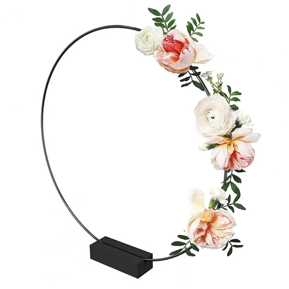 Centre de Table Cerceau Mariage Minimaliste