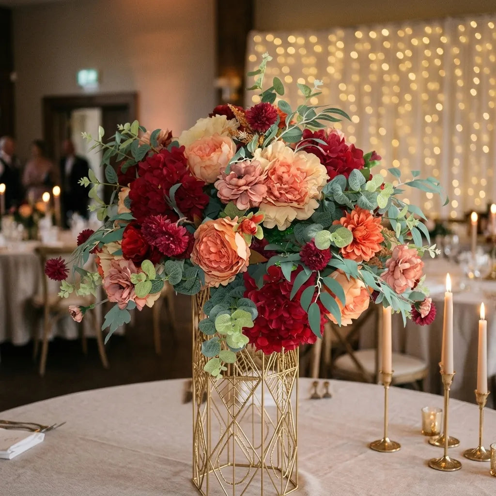 Centre de Table Mariage Coloré Design