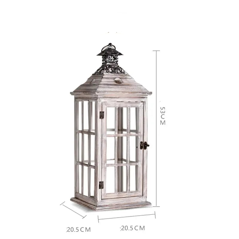 Centre de Table Mariage Lanterne Vintage
