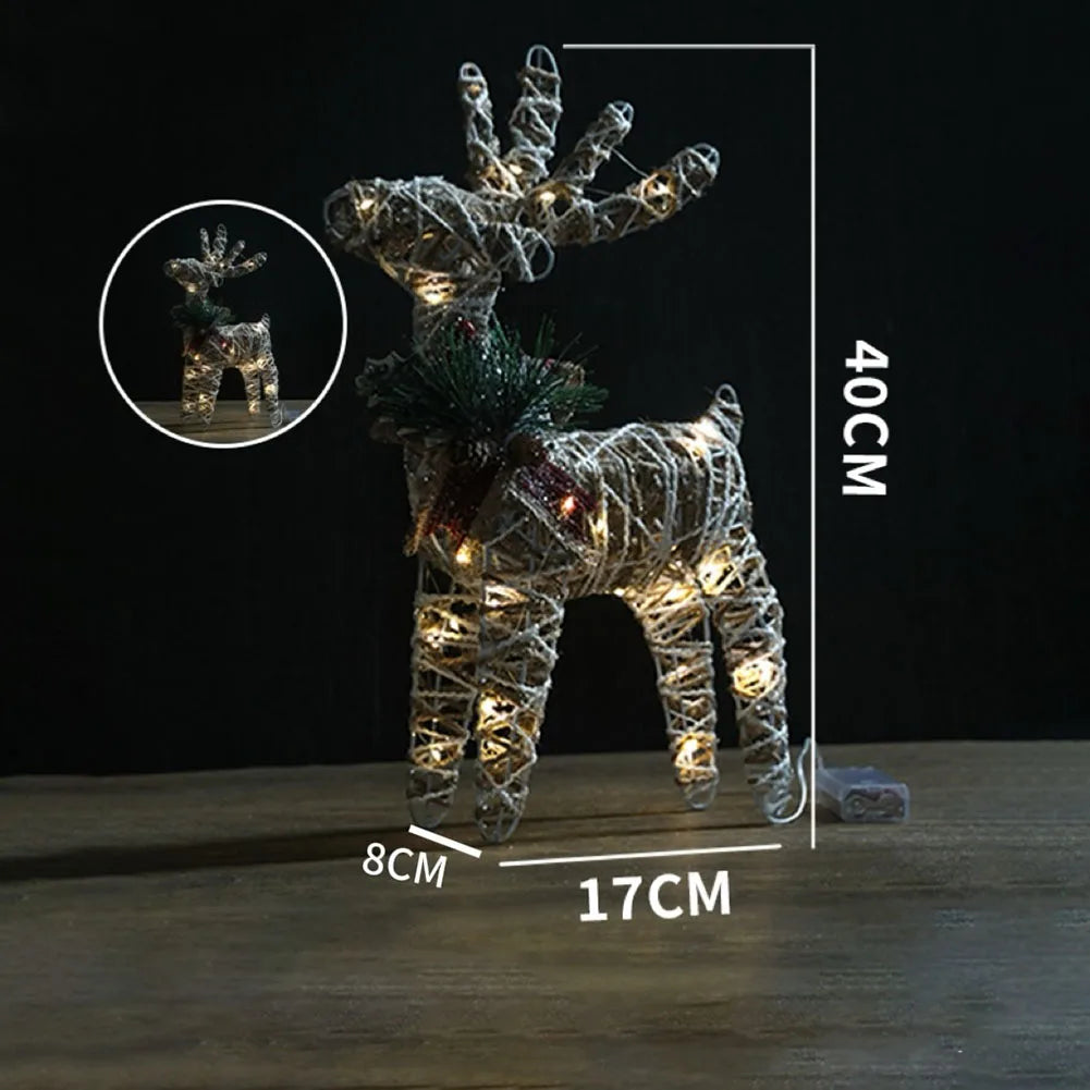 Cerf Design Rustique Lumineux tendance