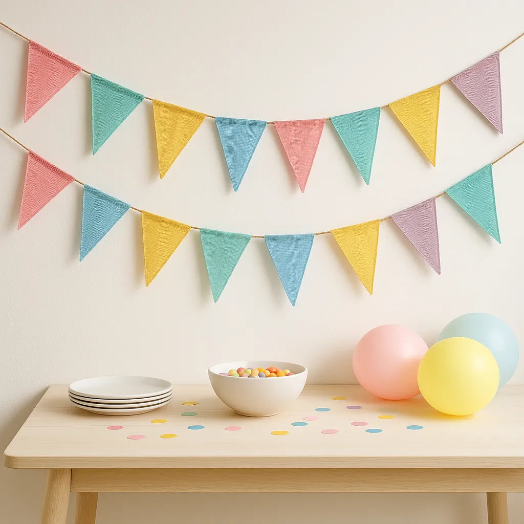 Guirlande Anniversaire Arc-en-ciel