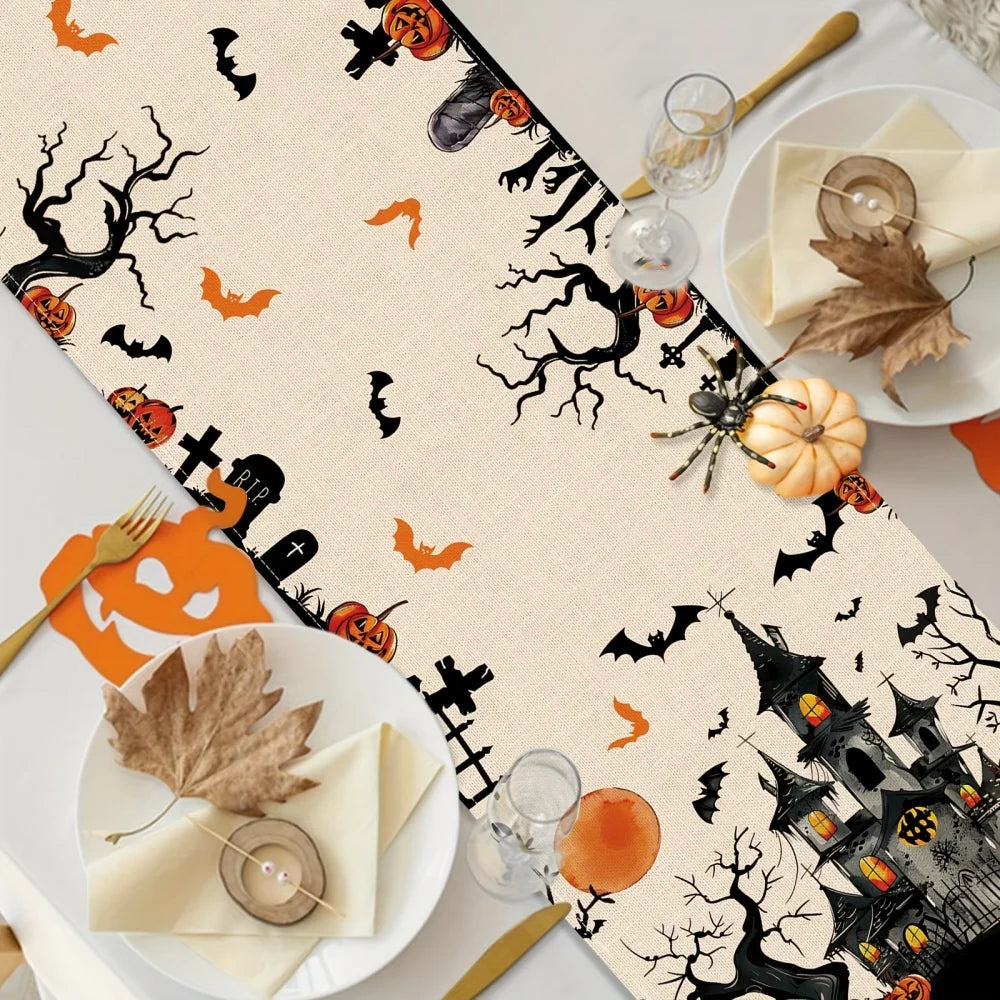 Chemin de Table Château Hanté stylé