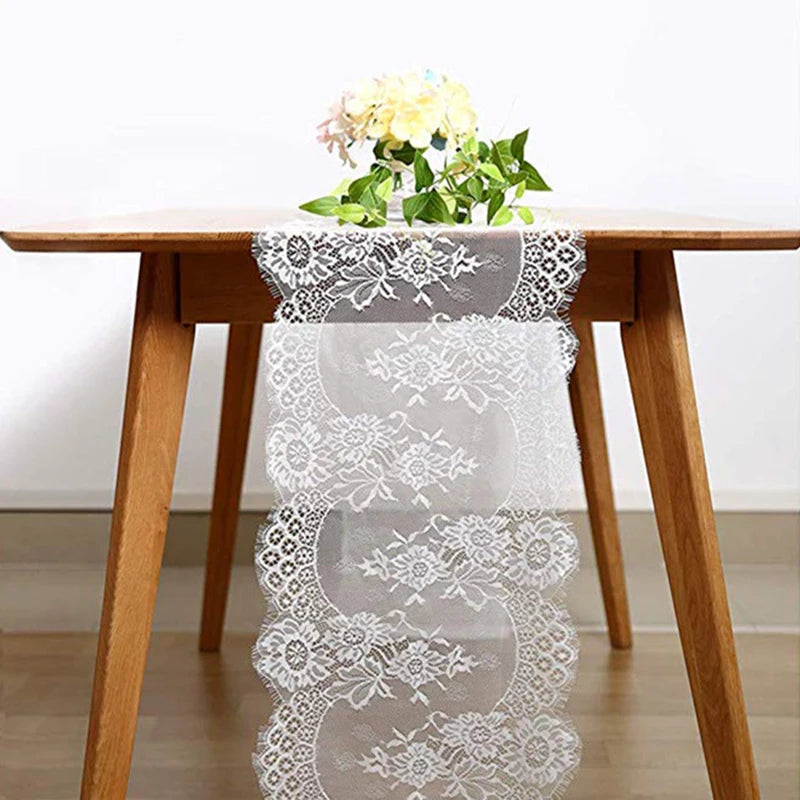 Chemin de Table Dentelle Mariage Elégante