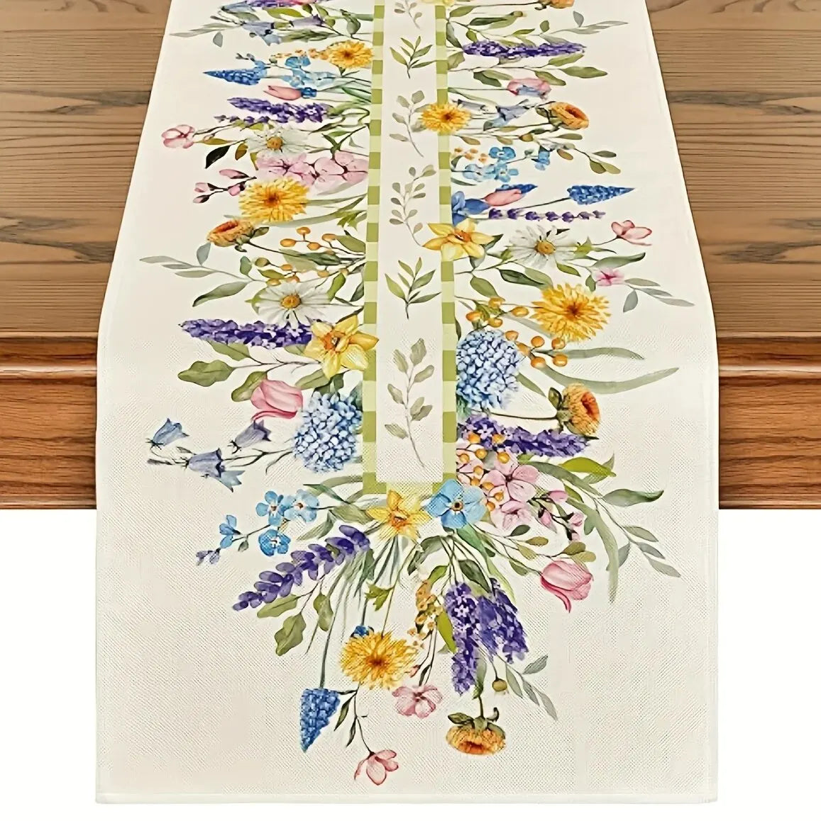 Chemin de Table Fleuri Chaleureux