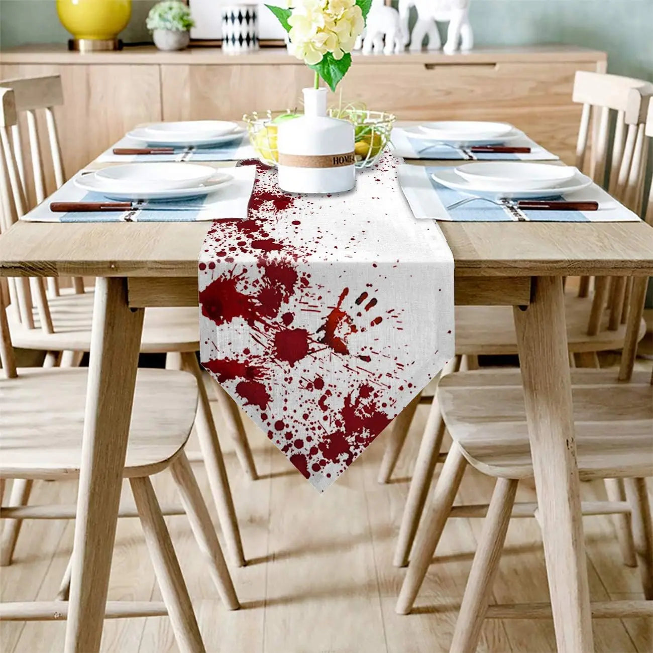 Chemin de Table Halloween Ensanglanté