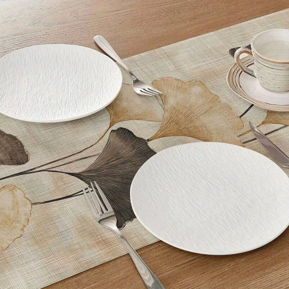 Chemin de Table Motif Zen Détails