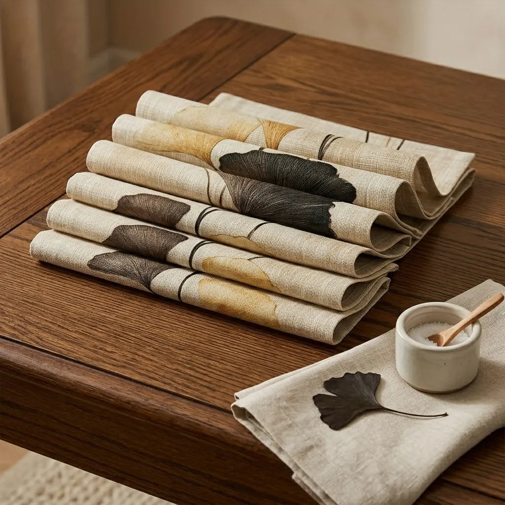 Chemin de Table Motif Zen Minimaliste