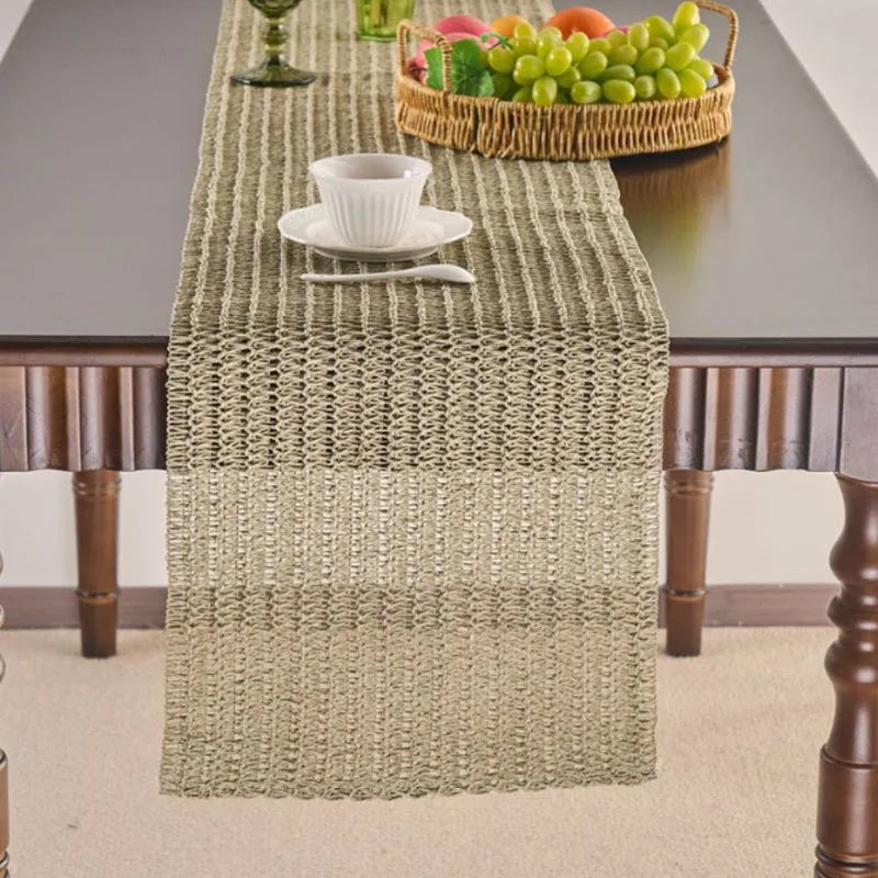 Chemin de Table Tissé chic