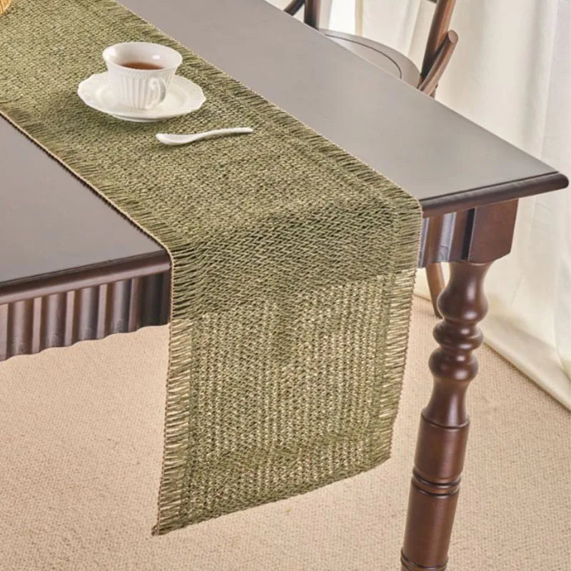 Chemin de Table Tissé moderne