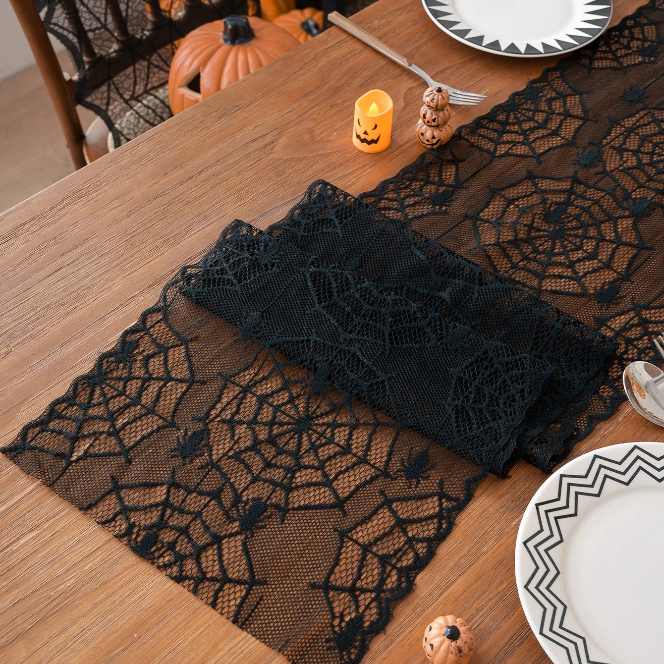 Chemin de Table Toile d’Araignée Design Chic