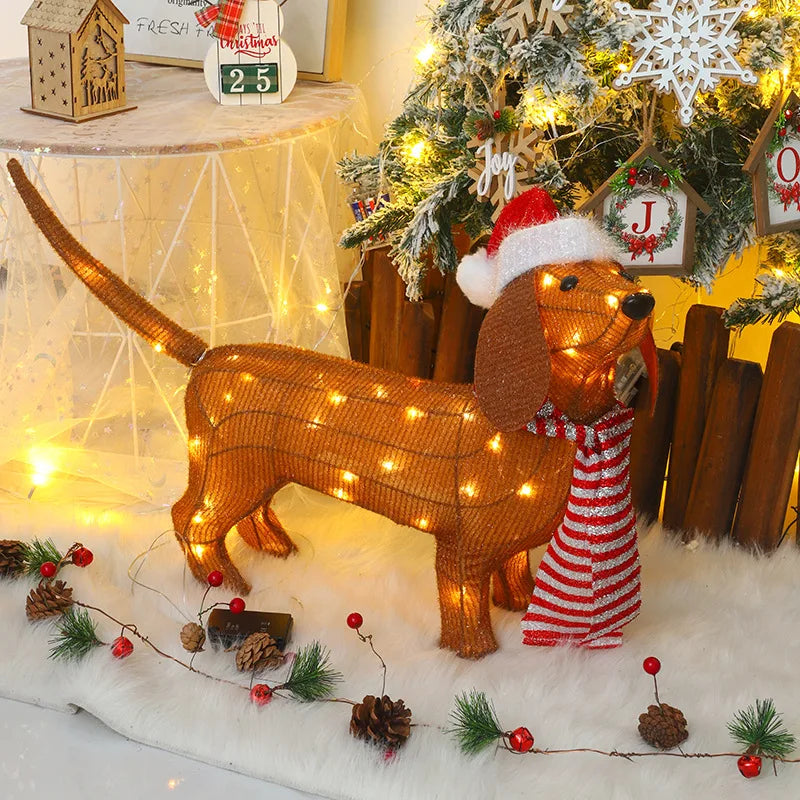 Chien De Noël Teckel tendance