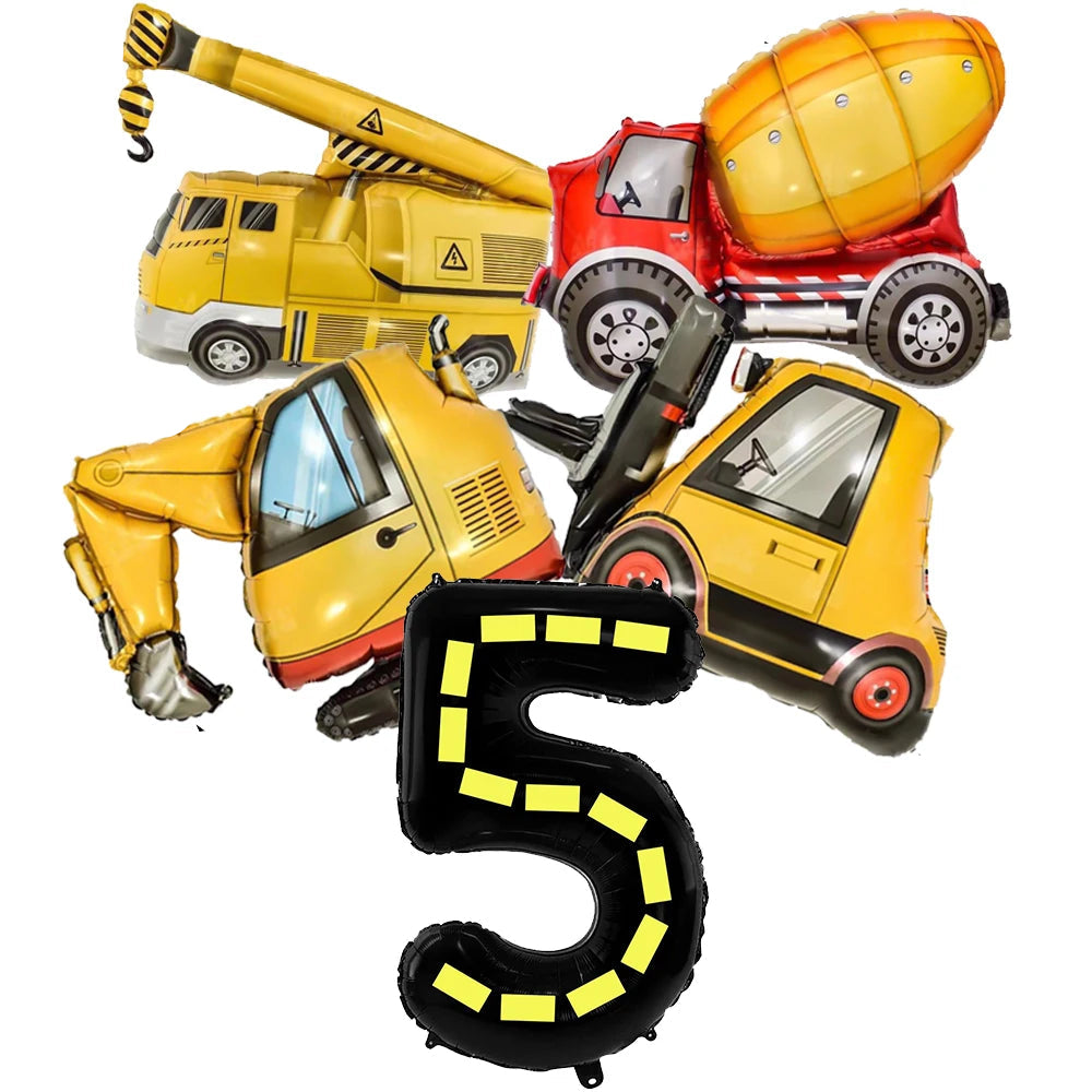 Chiffre Numérique Déco Chantier 5