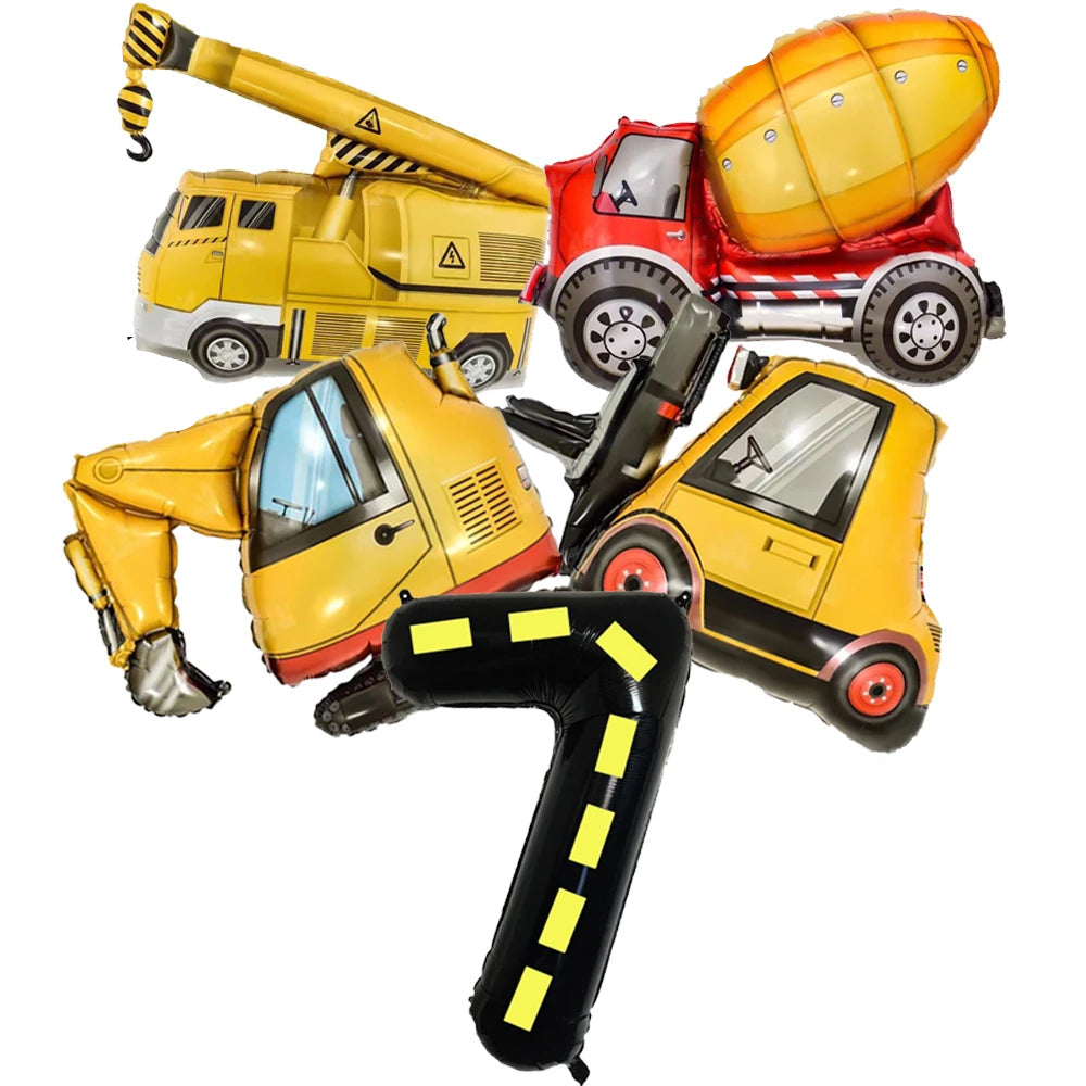 Chiffre Numérique Déco Chantier 7