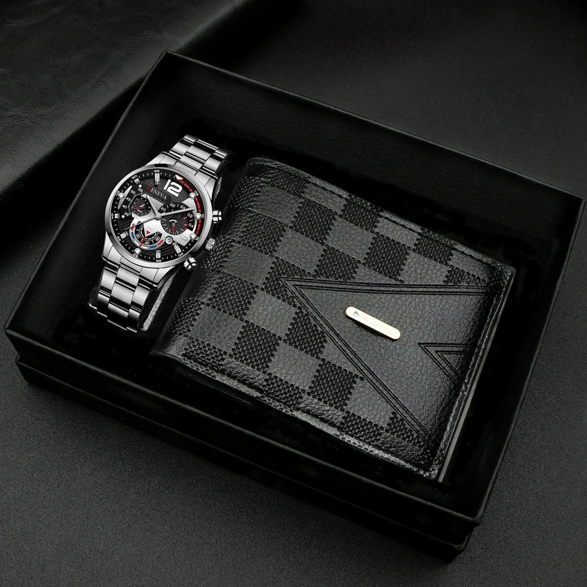 Coffret Cadeau 2 Pièces Saint-Valentin  Argenté